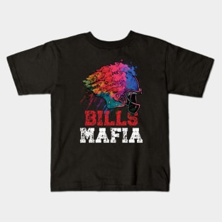 Bills Mafia Helmet Kids T-Shirt